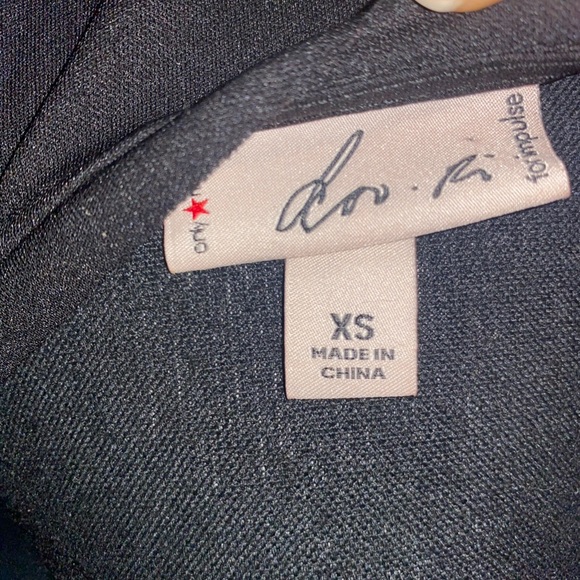 NWT DOO.RI IMPULSE Women’s Dress XS Black Drape Designer City Wedding Guest - Picture 6 of 9